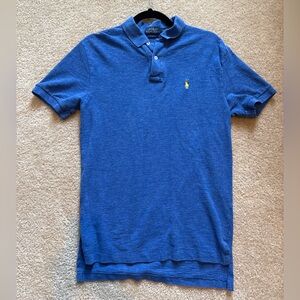 Polo by Ralph Lauren Blue Polo Shirt with Classic Collar